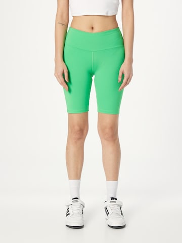 Skinny Pantaloni sport de la Hey Honey pe verde: față
