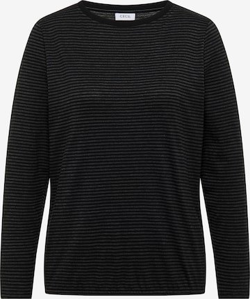 CECIL Shirt in Black: front