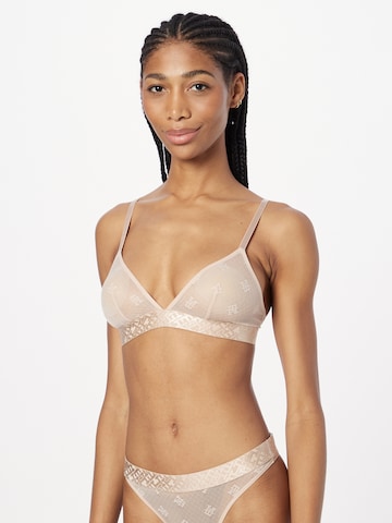 Tommy Hilfiger Underwear Triangle Bra in Pink: front