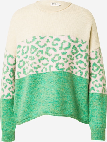 Pullover 'JADE' di ONLY in beige: frontale