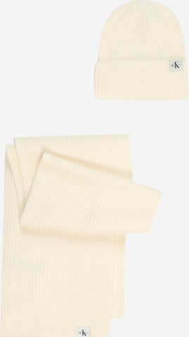 Calvin Klein Jeans Set in White: front