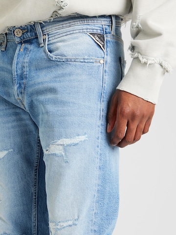 REPLAY regular Jeans 'GROVER' i blå