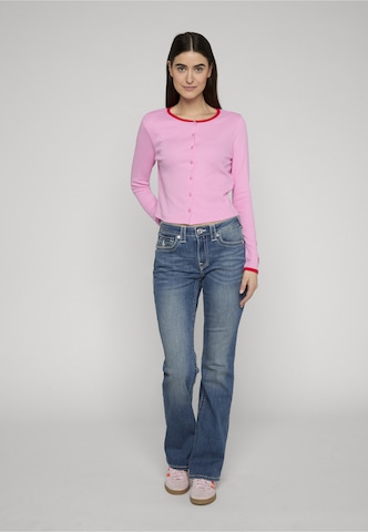 Cardigan Noisy may en rose