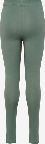 Hummel Skinny Workout Pants 'Onze' in Green