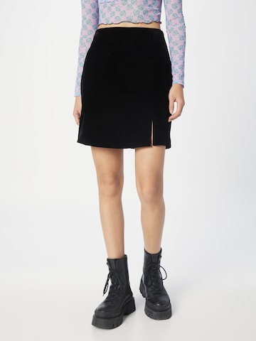 Warehouse Skirt in Black: front