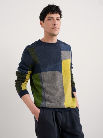 Pull-over 'Carn Gloose' Seasalt Cornwall en mélange de couleurs : devant