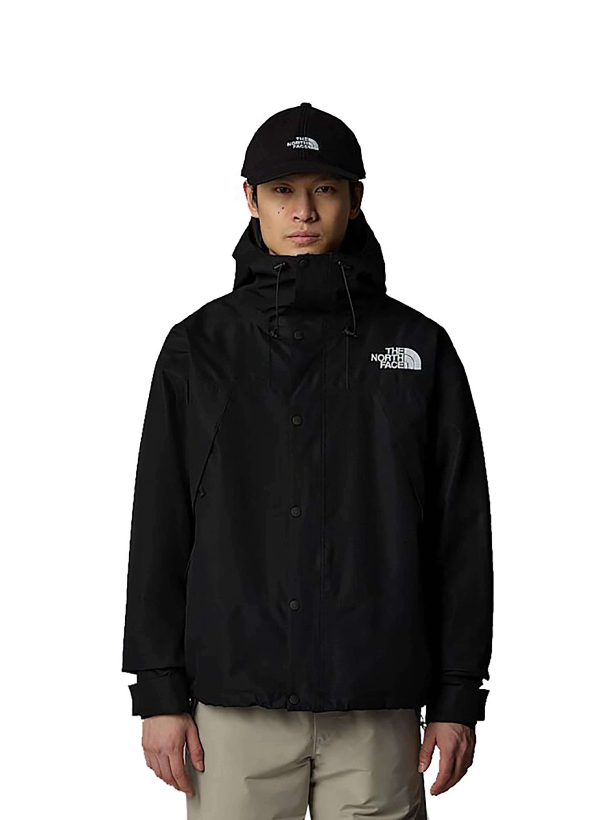 THE NORTH FACE - Casaco outdoor 'Mountain Mono' em preto