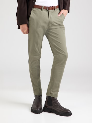 JACK & JONES Slimfit Chino nadrág 'JPSTMARCO FRANCO' - zöld: elől