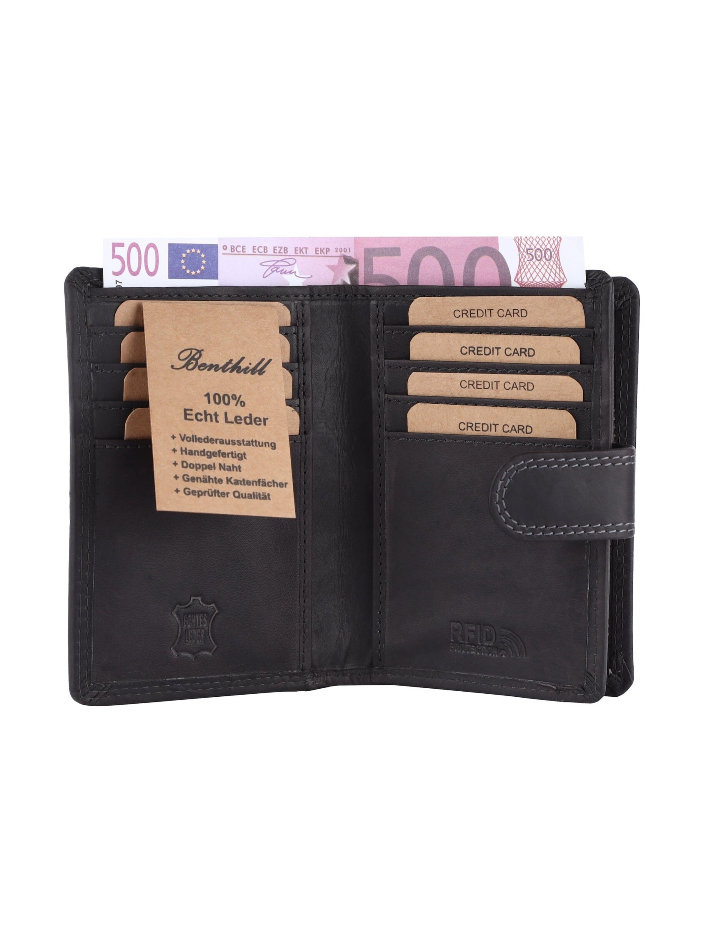 Benthill Wallet in Grey