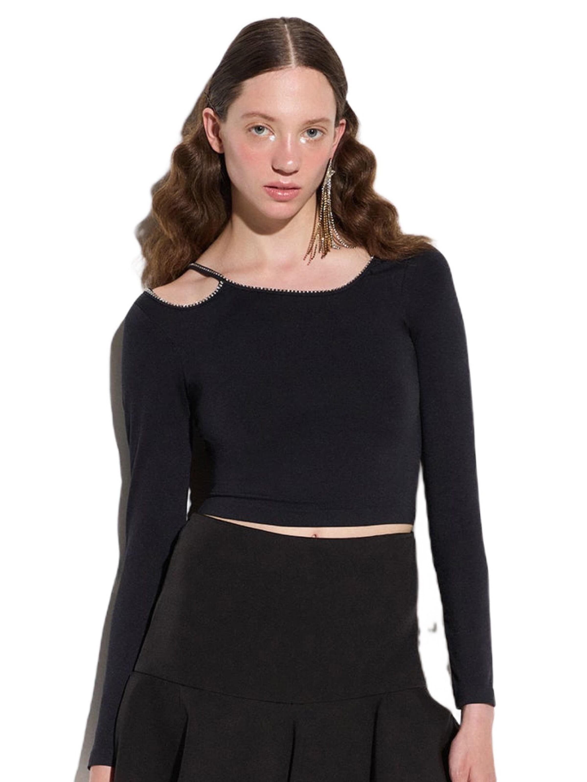 No Matter What Blouse in Black