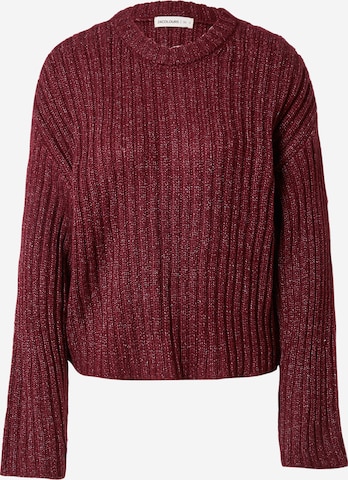 Pull-over 24COLOURS en rouge : devant