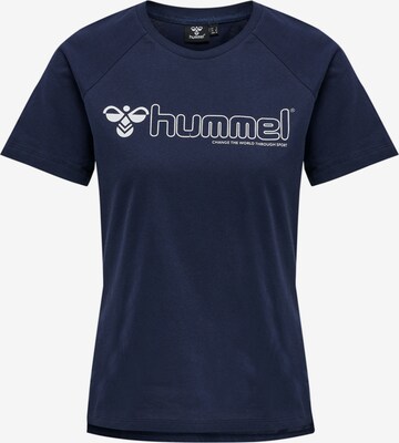 T-shirt fonctionnel 'Noni 2.0' Hummel en bleu : devant