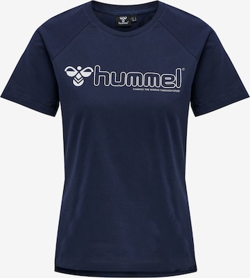 Hummel Shirt in Blau: front