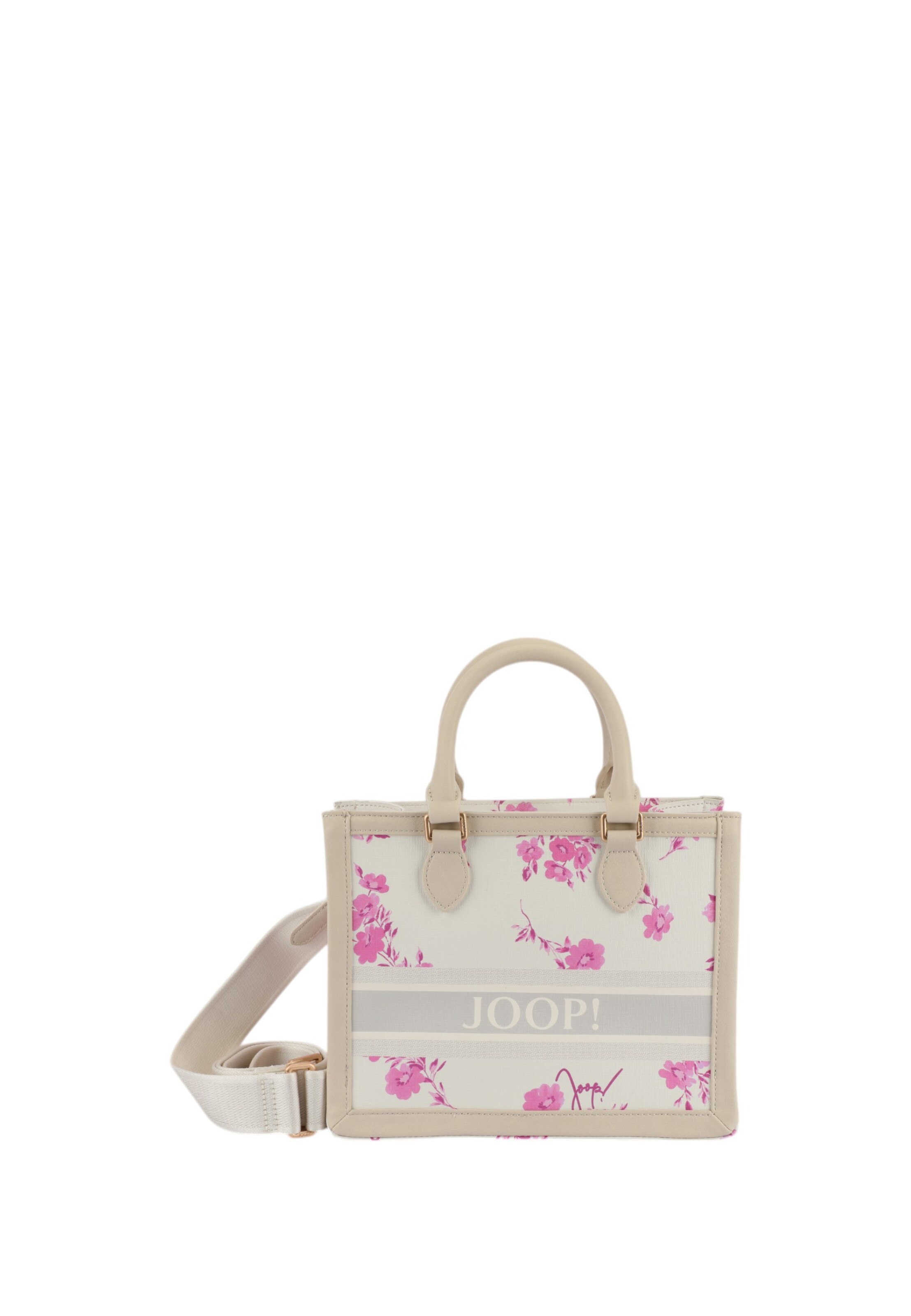 JOOP! Handbag 'Mazzolino Fiore Aurelia' in Beige: front