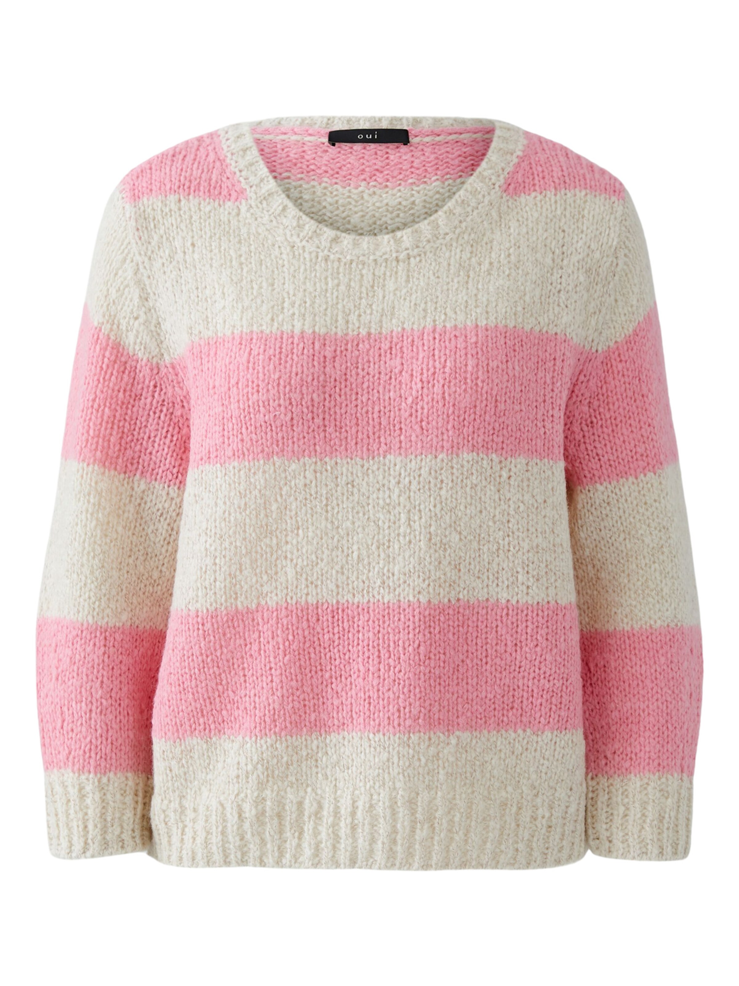 OUI Sweater 'ESMY' in Light beige / Rose, Item view