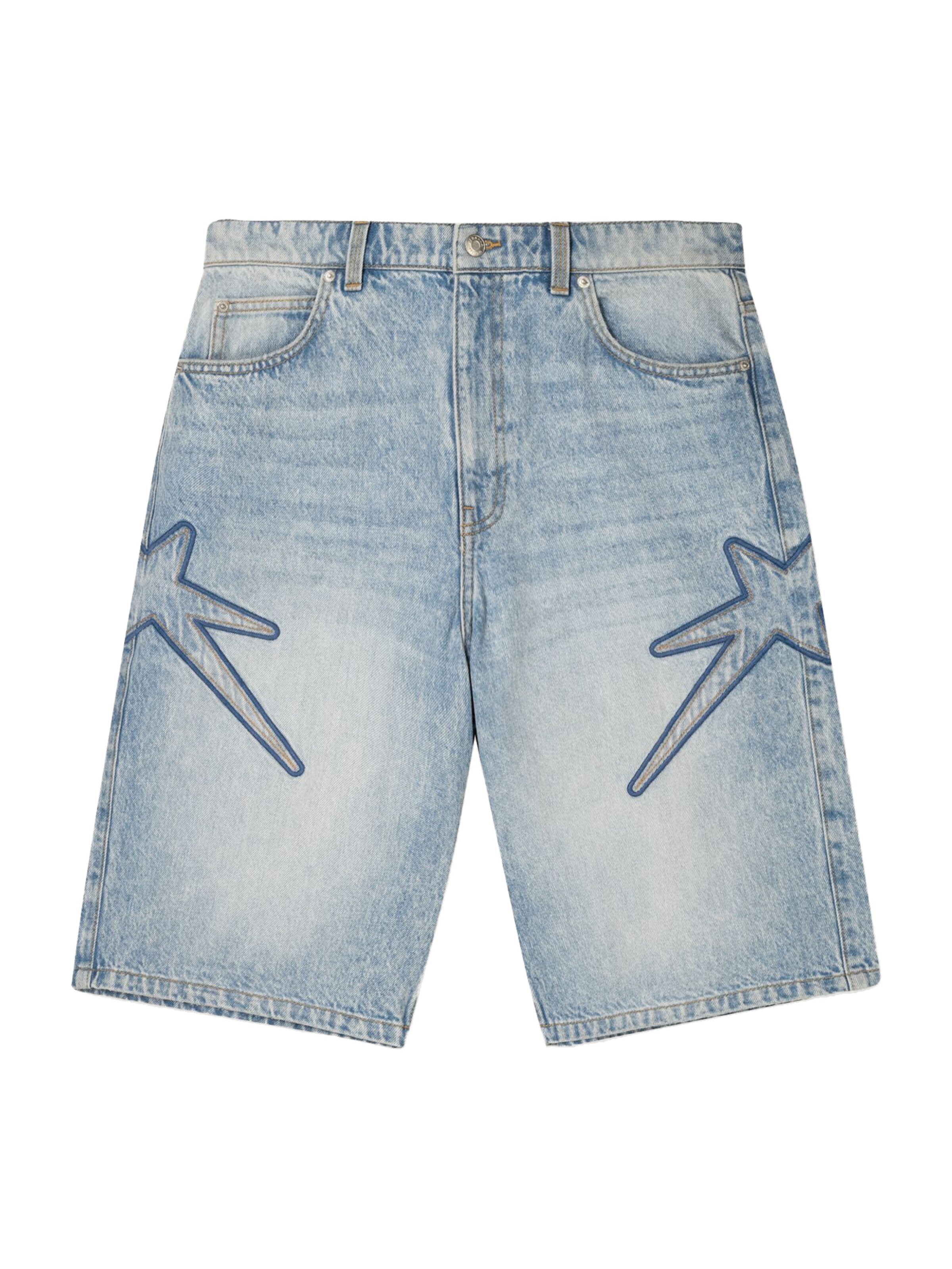 Bershka Baggy Jeans i blå: framsida