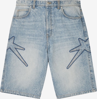 Bershka Farkut värissä sininen / vaaleansininen, Tuotenäkymä