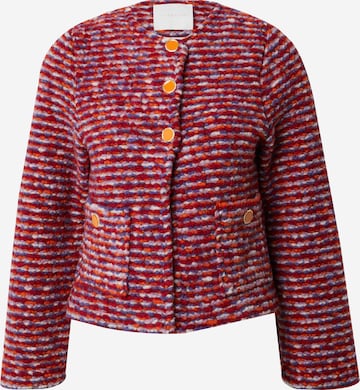 Rich & Royal Knit cardigan in Red: front