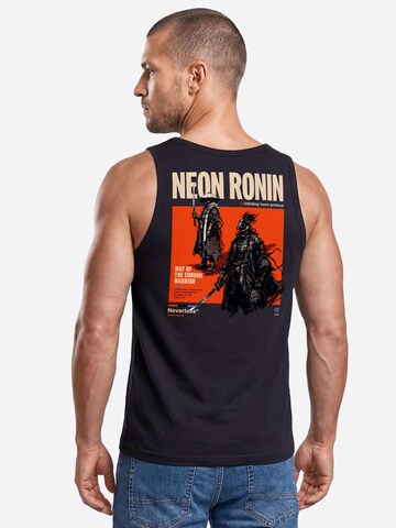 Neverless Shirt 'Neon Ronin' in Black