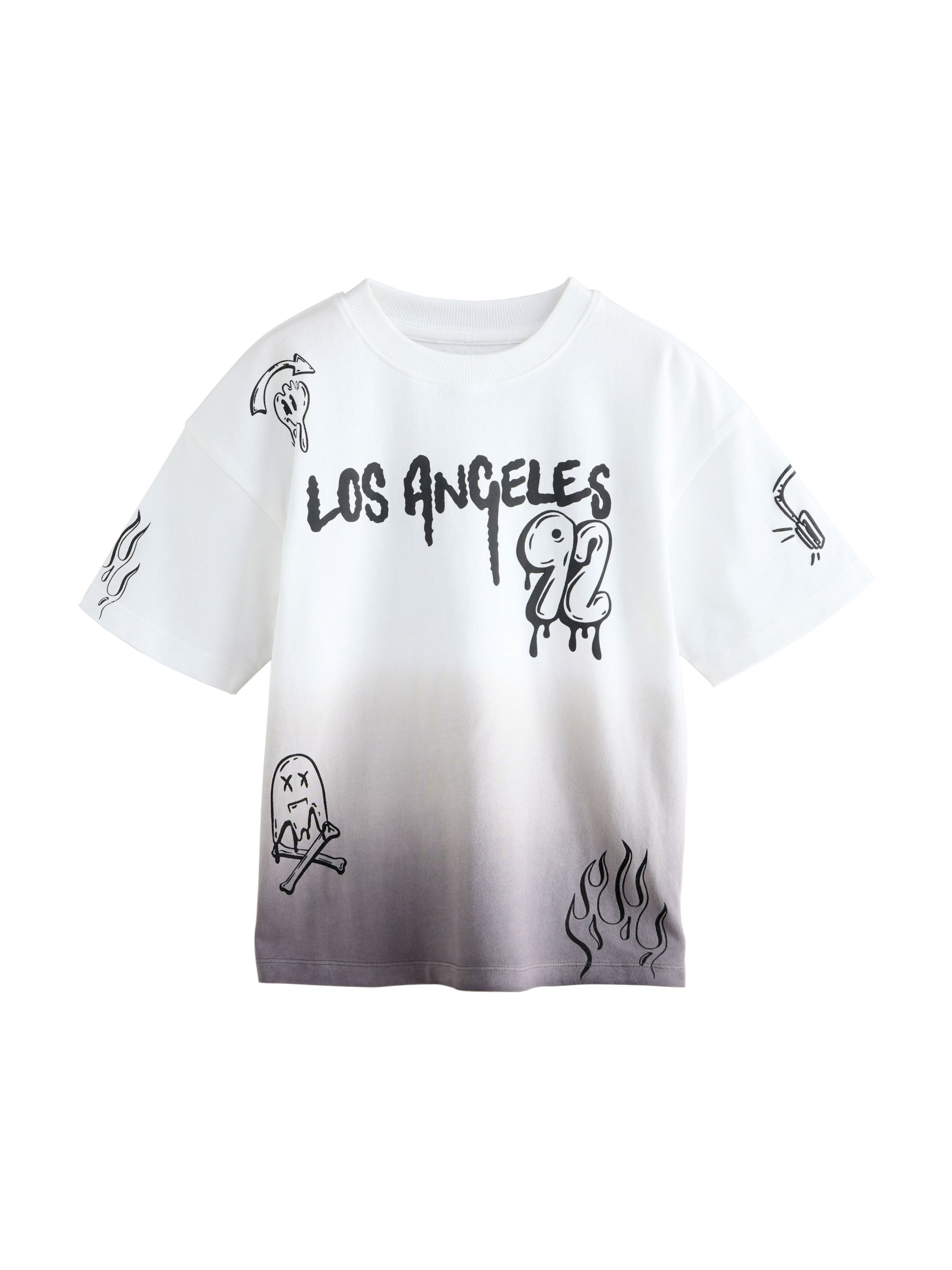 Next - Camiseta en blanco: frente