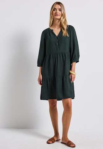 STREET ONE Shirt Dress in Green: front