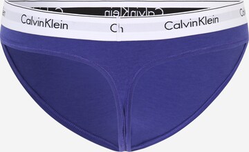 Calvin Klein Underwear Plus String in Blauw