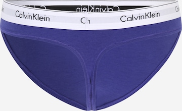 Calvin Klein Underwear Plus String in Blau