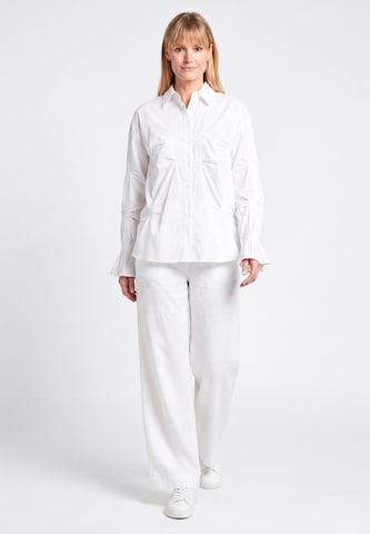 Chemisier usha WHITE LABEL en blanc