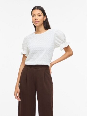 Chemisier 'VIDrete' VILA en blanc : devant