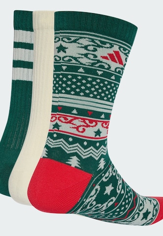 ADIDAS SPORTSWEAR - Meias de desporto 'Christmas' em bege