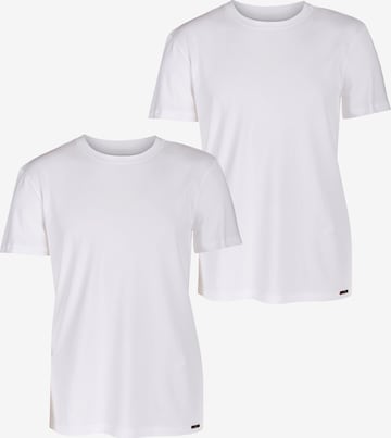 T-Shirt 'RED1010' Olaf Benz en blanc : devant