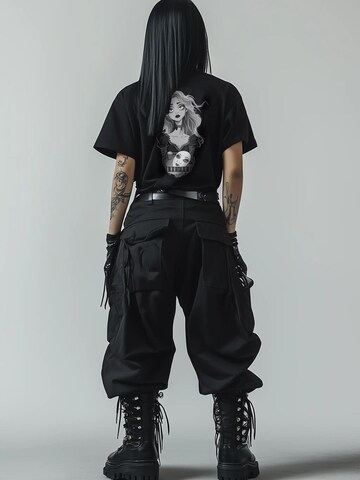 T-Shirt 'Choose Wisely' JustDepressed Clothing en noir