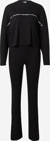Karl Lagerfeld Kodurõivas, värv must: eest vaates