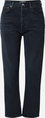 AGOLDE Regular Jeans 'Riley' in Blauw: voorkant