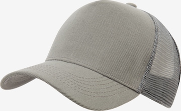 Man's World Cap in Grey: front