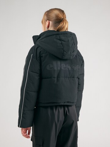 ELLESSE Зимняя куртка 'Ksamil' в Черный: спереди
