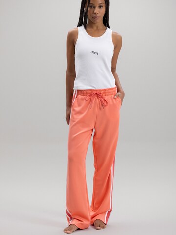 Hey Honey Skinny Workout Pants 'Phoenix' in Orange