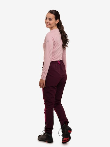 Regular Pantalon de sport Rukka en violet