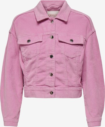 Veste mi-saison 'Malibu' ONLY en rose : devant