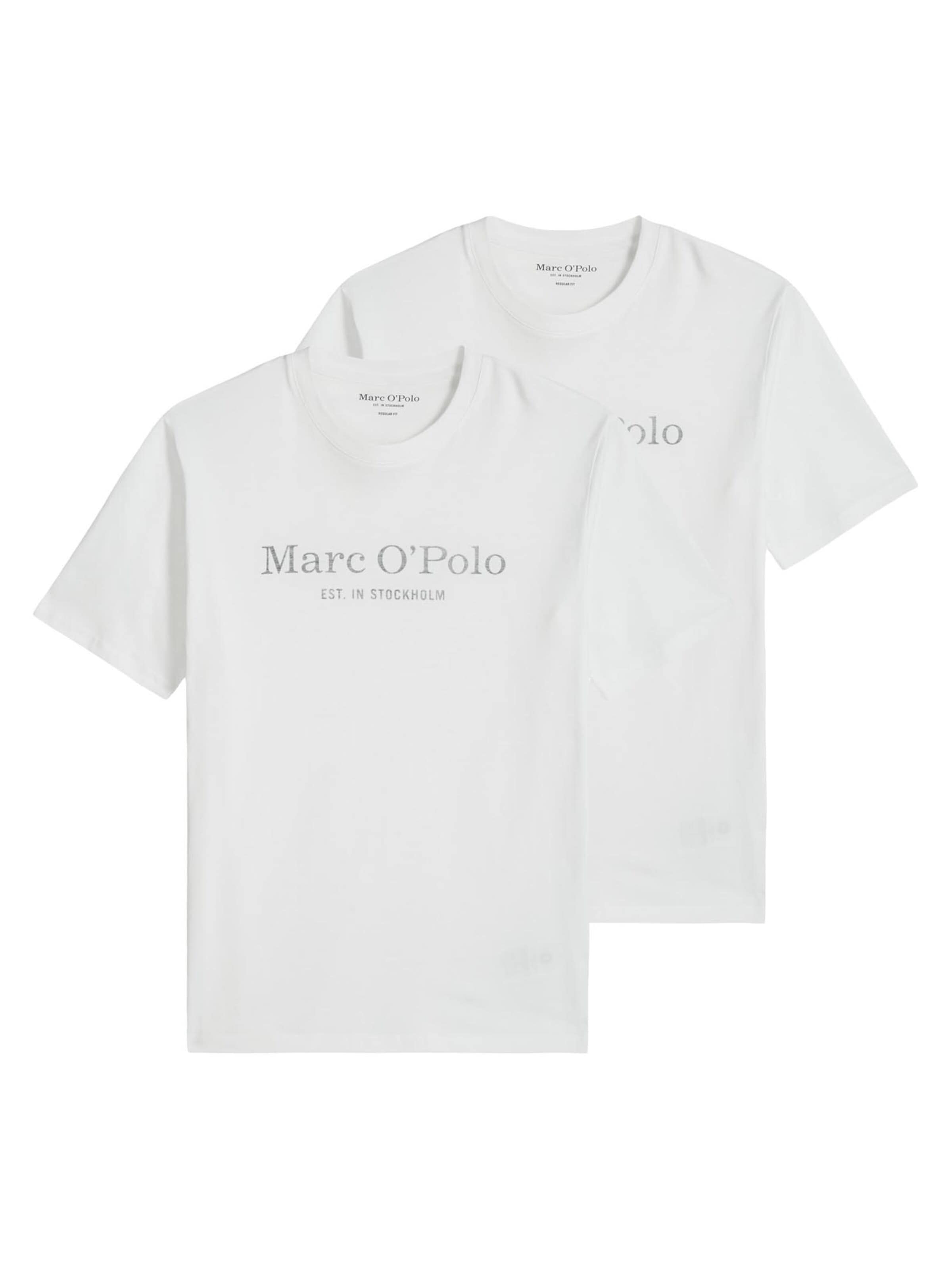 Marc O'Polo Shirt 'Kjer' in White: front