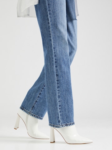 VILA ROUGE Regular Jeans 'JOLINE' in Blue