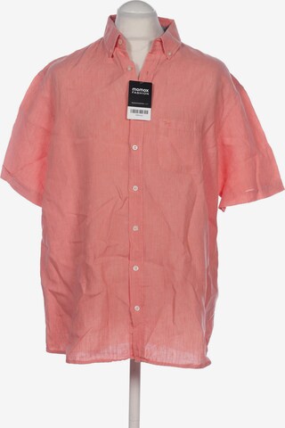 BRAX Button Up Shirt in XL in Orange: front
