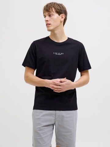 JJ Rebel T-Shirt 'JREBBERN' in Schwarz