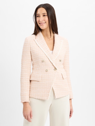 BOSS Blazer 'Jia' in Beige: front