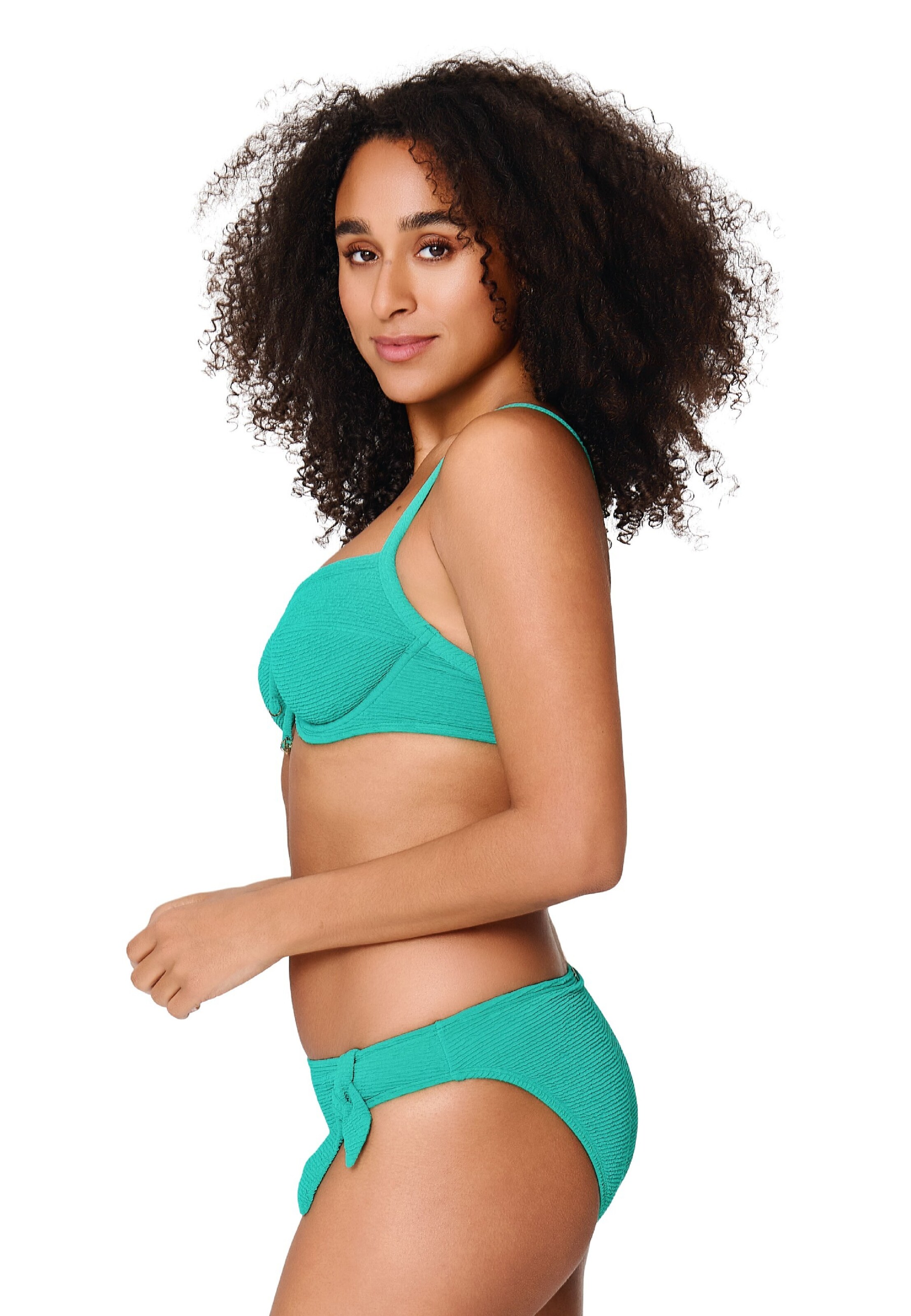 LingaDore Bustier Bikinitop in Groen