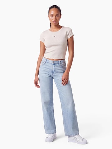 T-shirt Calvin Klein Jeans en gris : devant