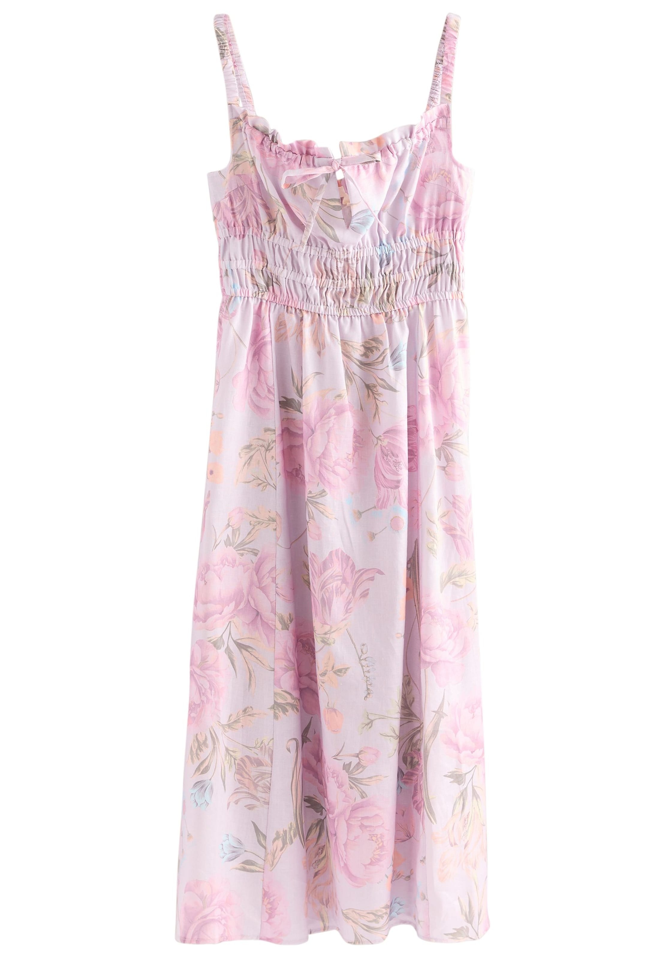 Next Summer dress in Green / Light purple / Orange, Item view