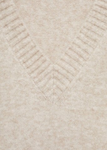MANGO Pullover 'Camilav' in Beige