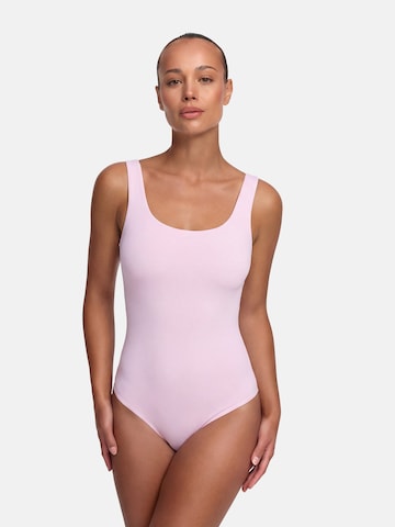 Body modelant 'Low Back - Body' cfab (formerly creamy fabrics) en rose : devant