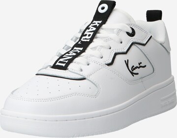 Karl Kani Sneakers in White: front